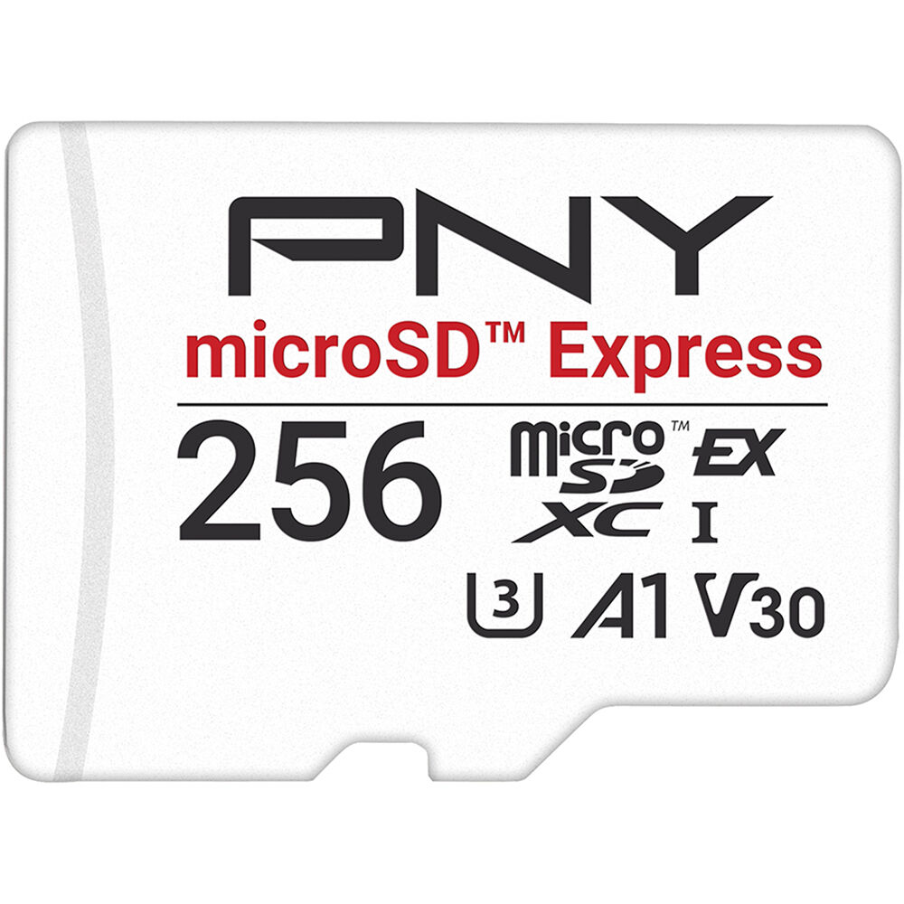 Tarjeta PNY 256GB microSD Express - vista principal