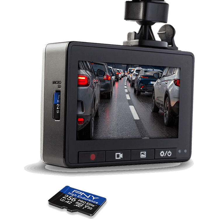 Tarjeta PNY 256GB PRO Elite High Endurance microSDXC con SD Adapter - detalle