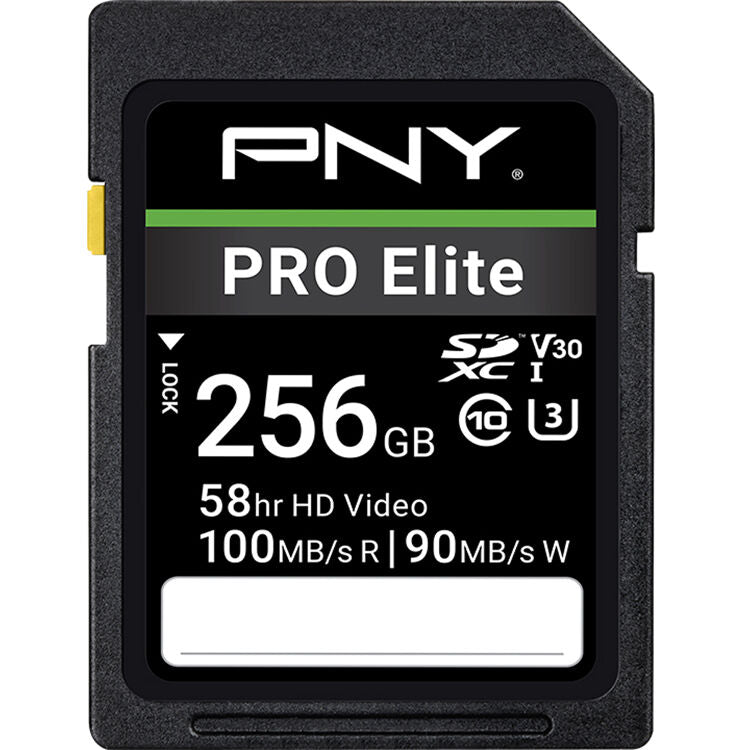 Tarjeta PNY 256GB PRO Elite UHS-I SDXC - vista principal