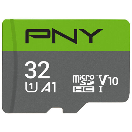 Tarjeta PNY 32GB UHS-I microSDHC con SD Adapter (3-Pack) - vista principal