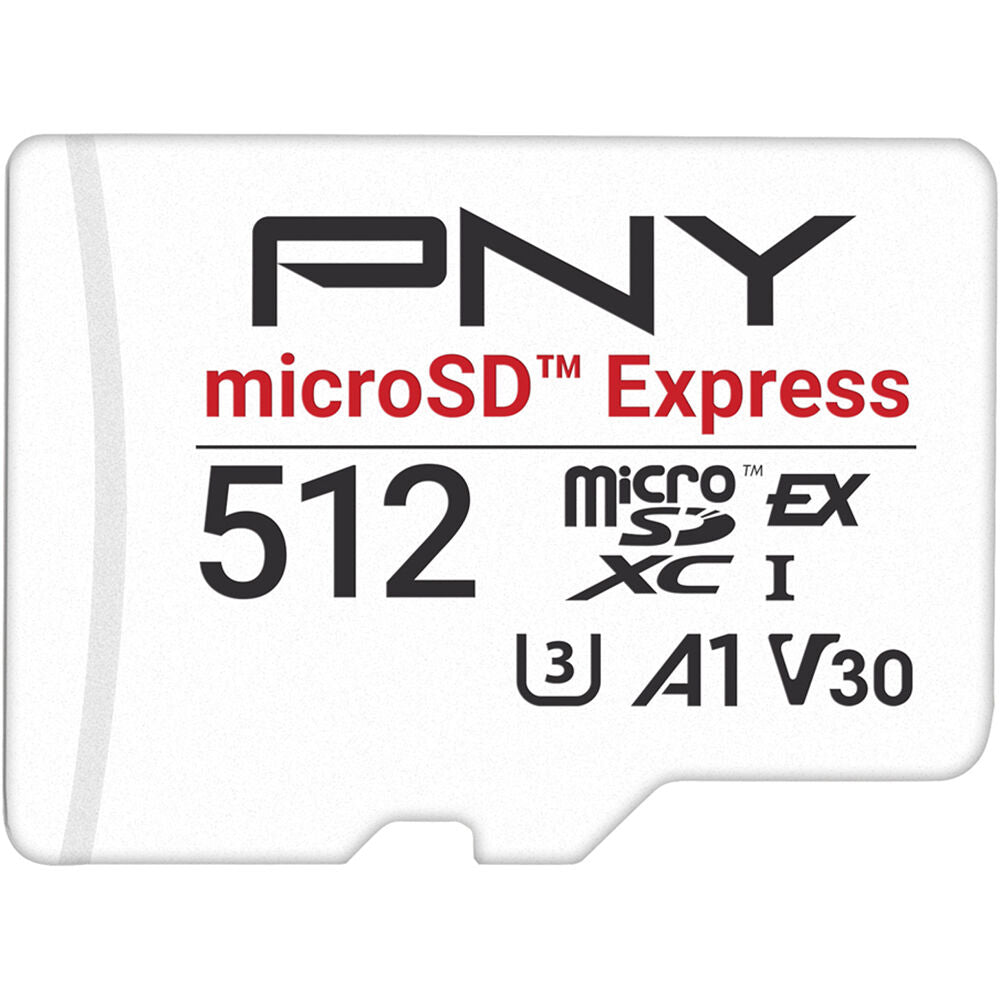 Tarjeta PNY 512GB microSD Express - vista principal