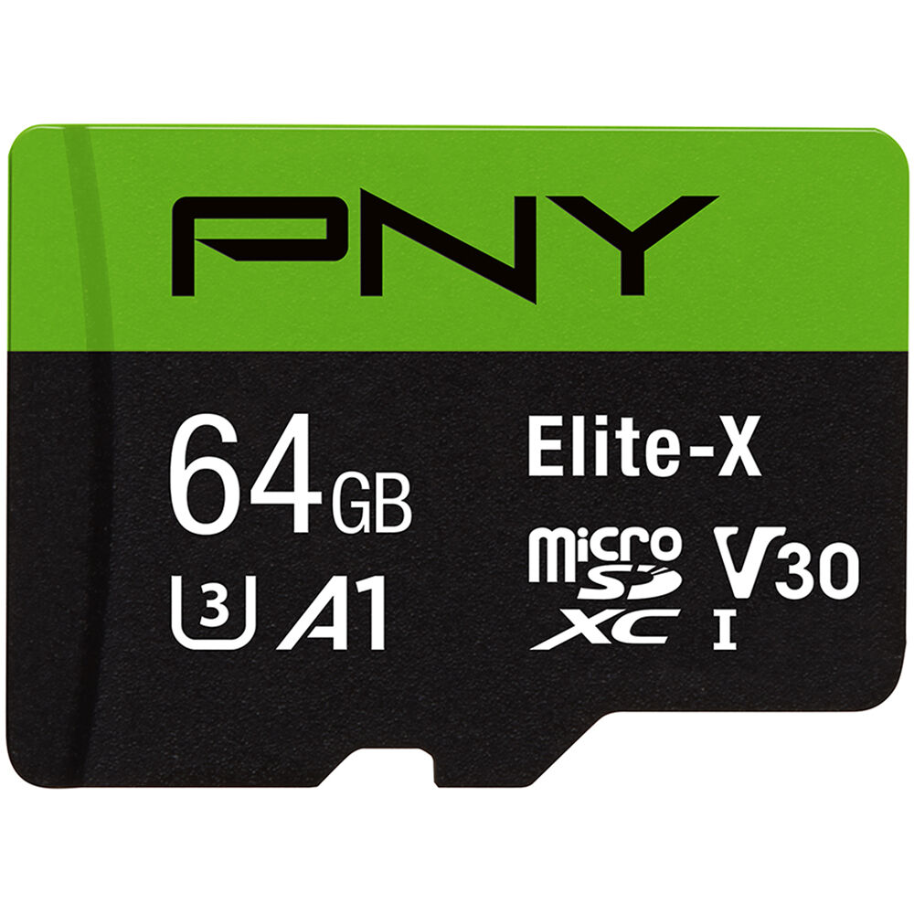 Tarjeta PNY 64GB Elite-X UHS-I microSDXC - vista principal