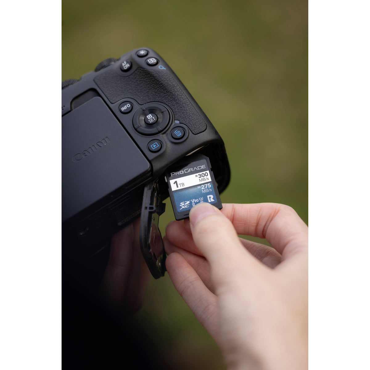 Tarjeta ProGrade Digital 1TB UHS-II SDXC Iridium - vista frontal