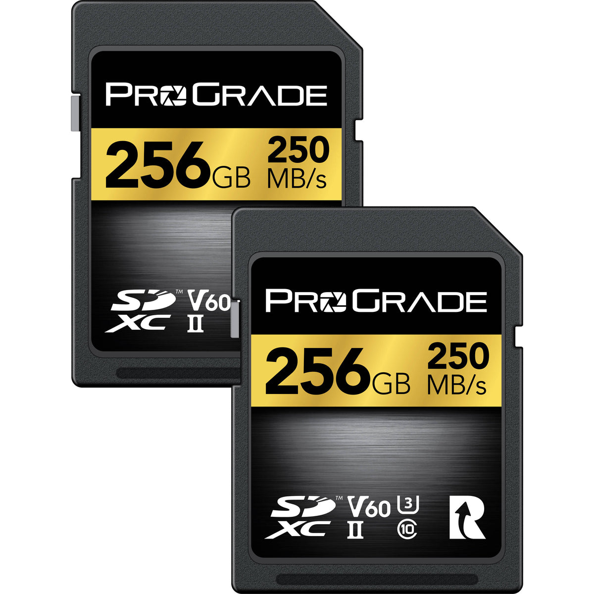 Tarjeta ProGrade Digital 256GB Gold UHS-II SDXC (2-Pack) - vista principal