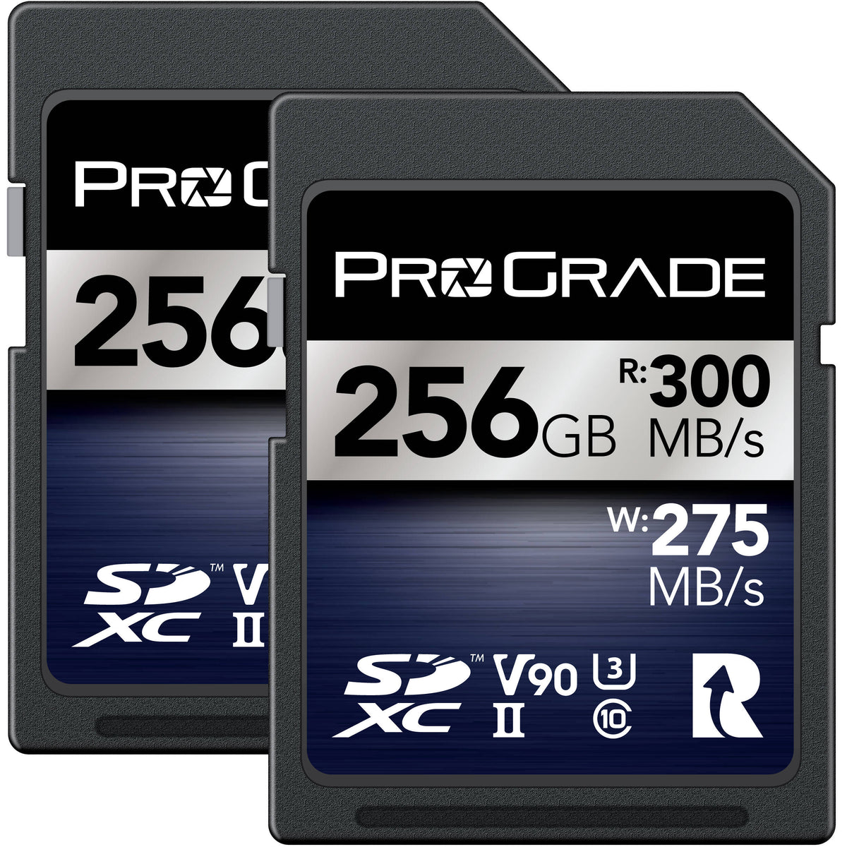 Tarjeta ProGrade Digital 256GB UHS-II SDXC Iridium (2-Pack) - vista principal