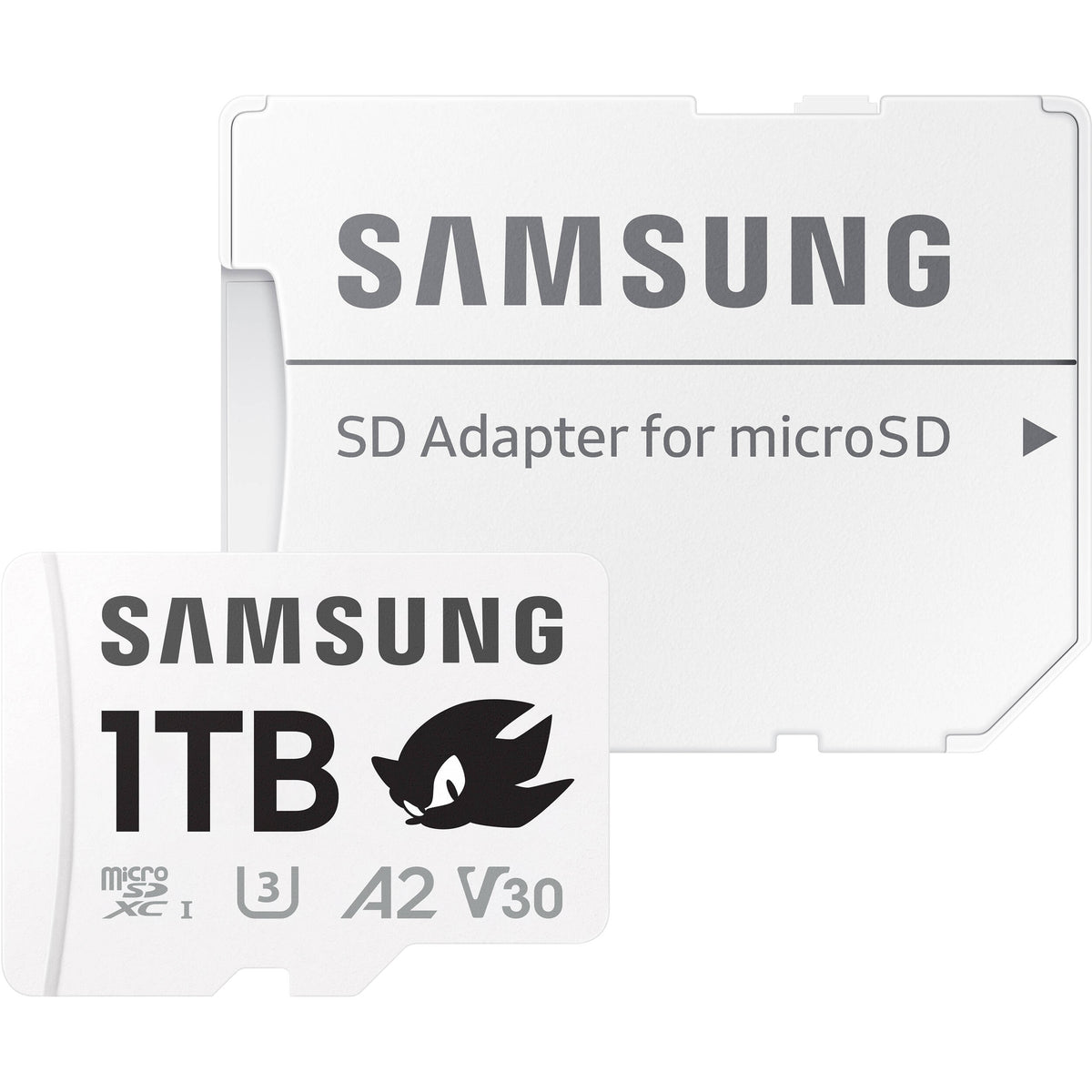 Tarjeta Samsung 1TB PRO Plus Sonic the Hedgehog UHS-I microSDXC con SD Adapter - vista principal