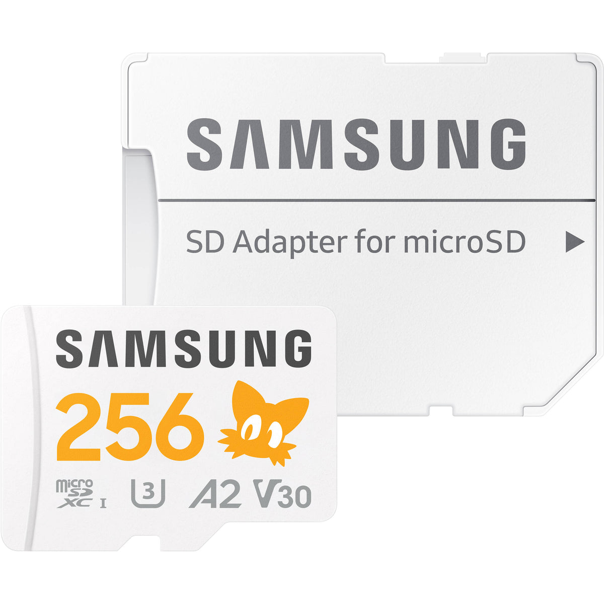 Tarjeta Samsung 256GB PRO Plus Sonic the Hedgehog UHS-I microSDXC con SD Adapter - vista principal