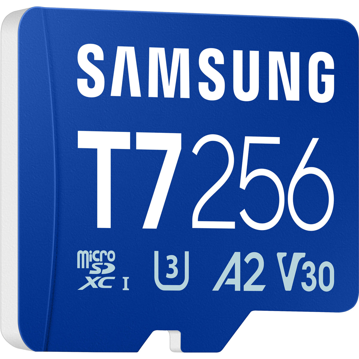 Tarjeta Samsung 256GB T7 UHS-I microSDXC - vista frontal