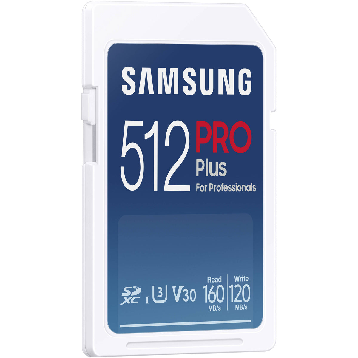 Tarjeta Samsung 512GB PRO Plus UHS-I SDXC con USB-A Reader - vista trasera