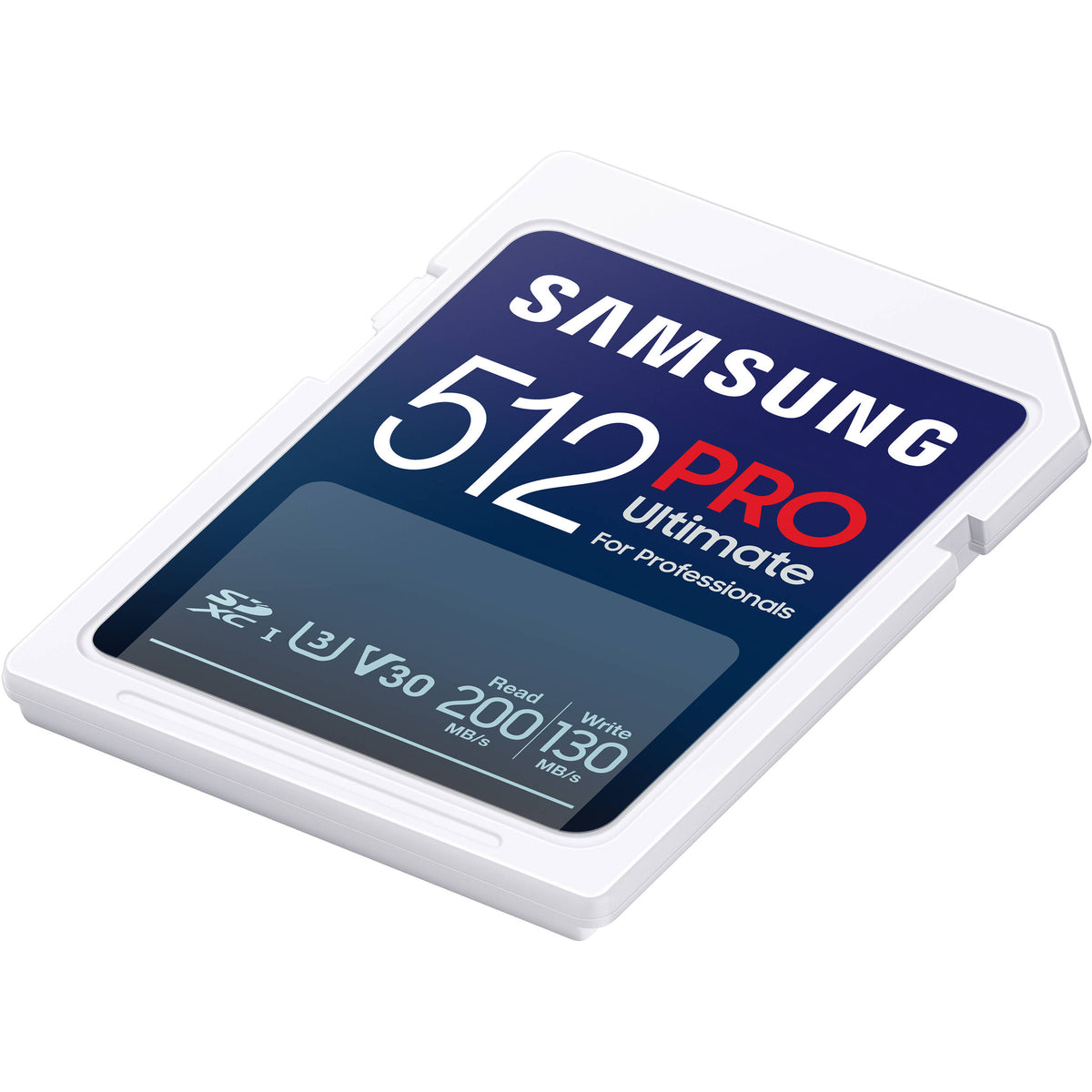 Tarjeta Samsung 512GB PRO Ultimate UHS-I SD con Reader - detalle