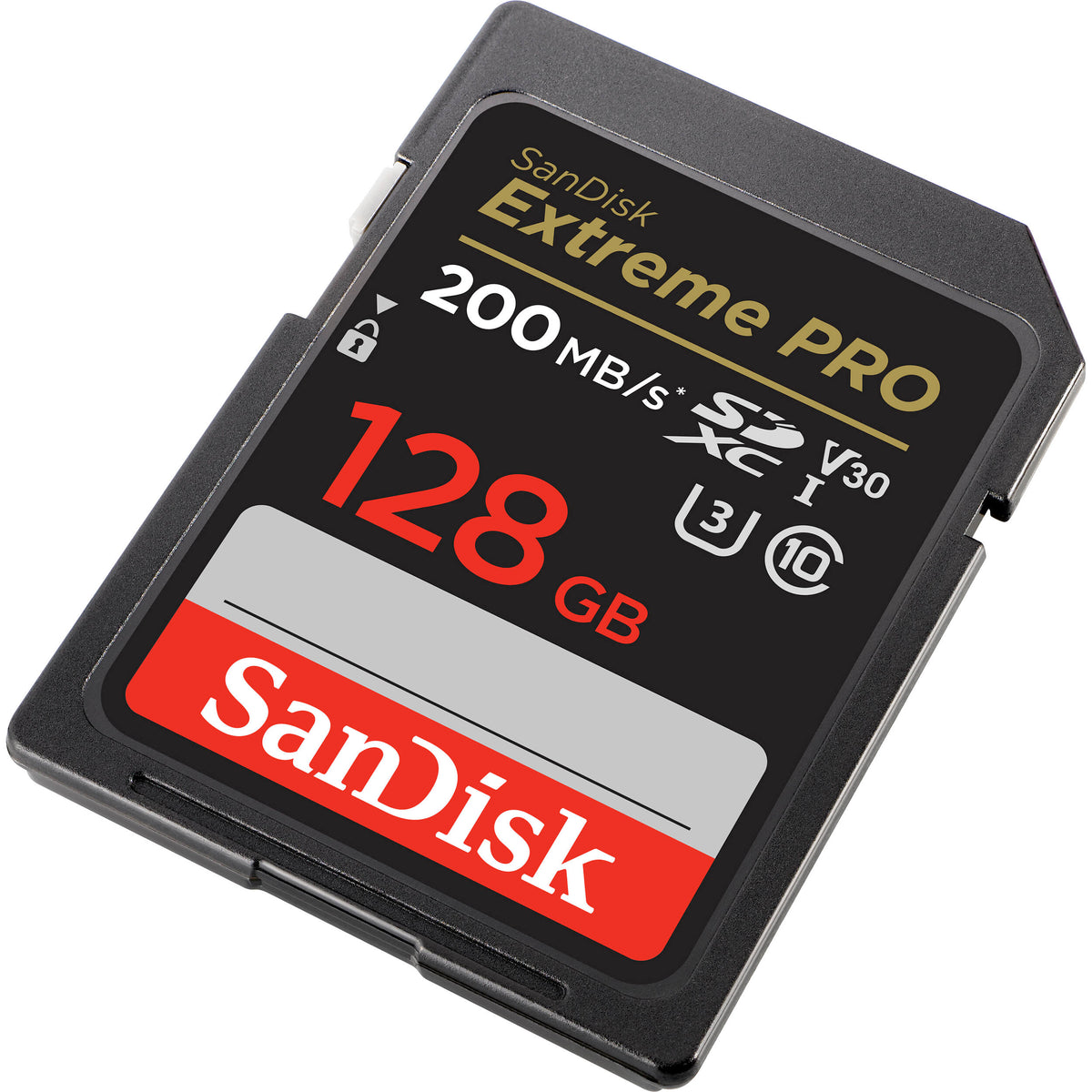 Tarjeta SanDisk 128GB Extreme PRO UHS-I SDXC (5-Pack) (200 MB/s) - vista trasera
