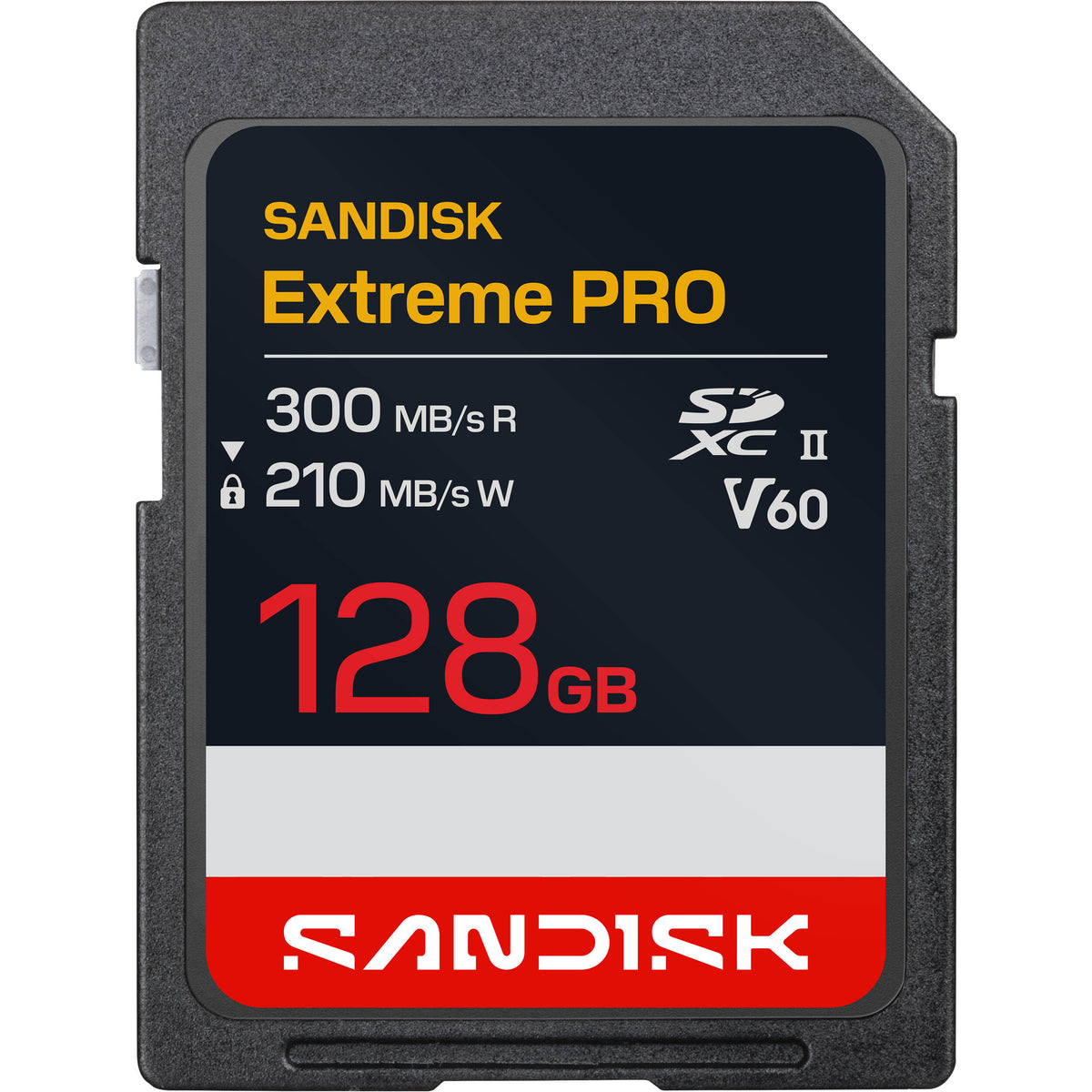 Tarjeta SanDisk 128GB Extreme PRO UHS-II SDXC (300 MB/s) - vista principal