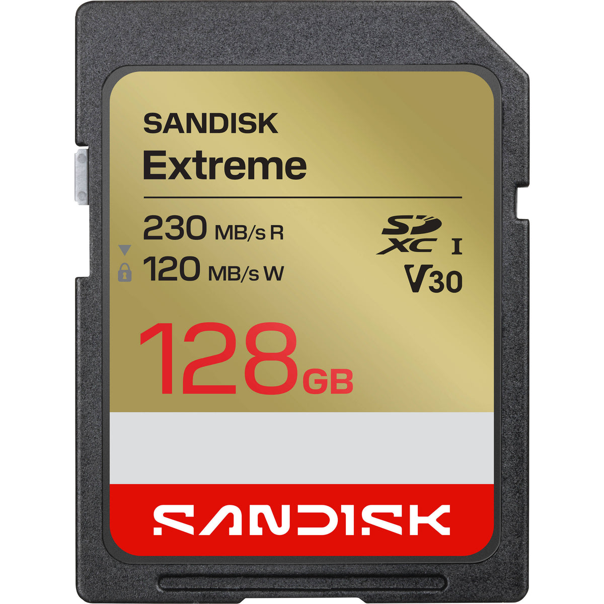 Tarjeta SanDisk 128GB Extreme UHS-I SDXC - vista principal