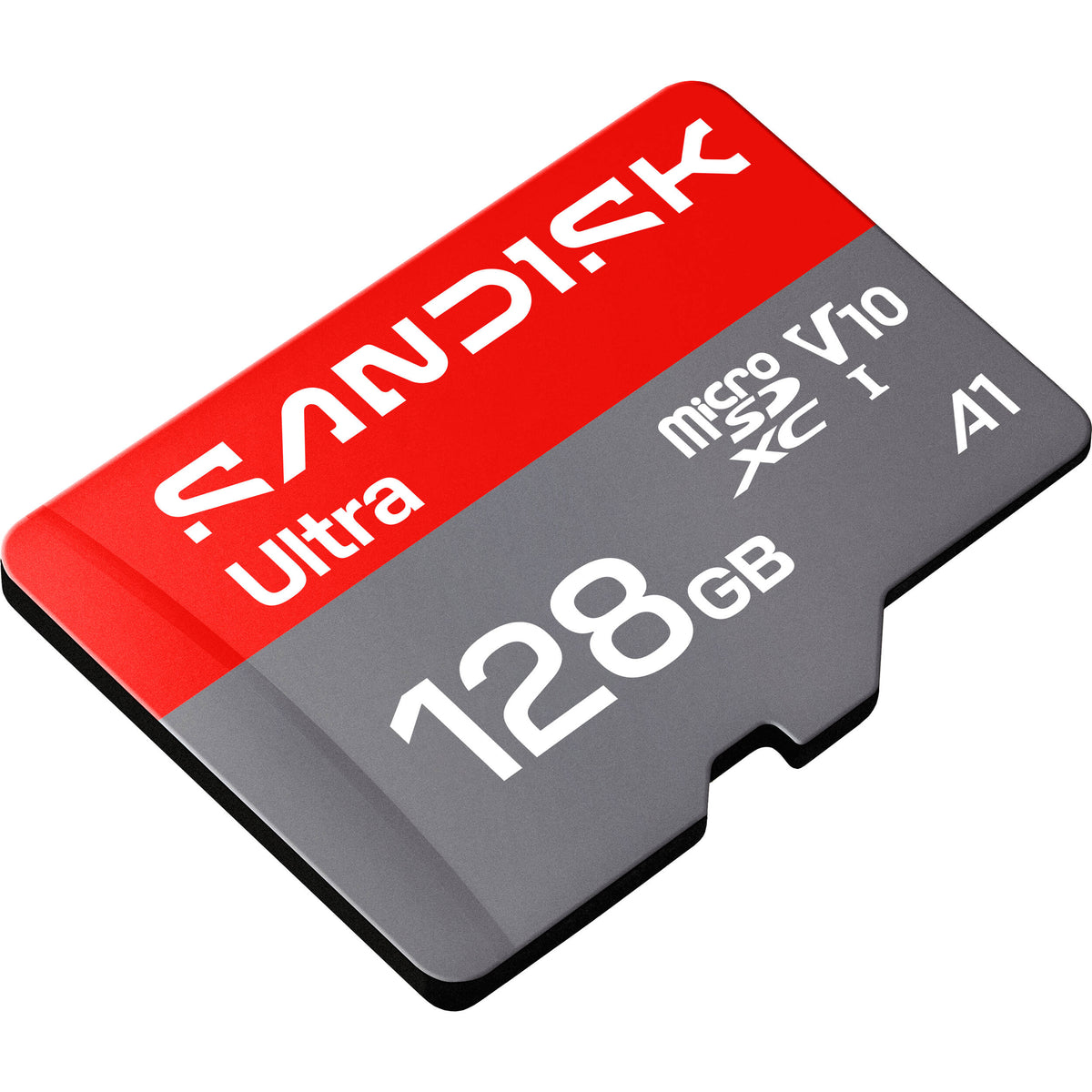 Tarjeta SanDisk 128GB Ultra UHS-I microSDXC - vista frontal