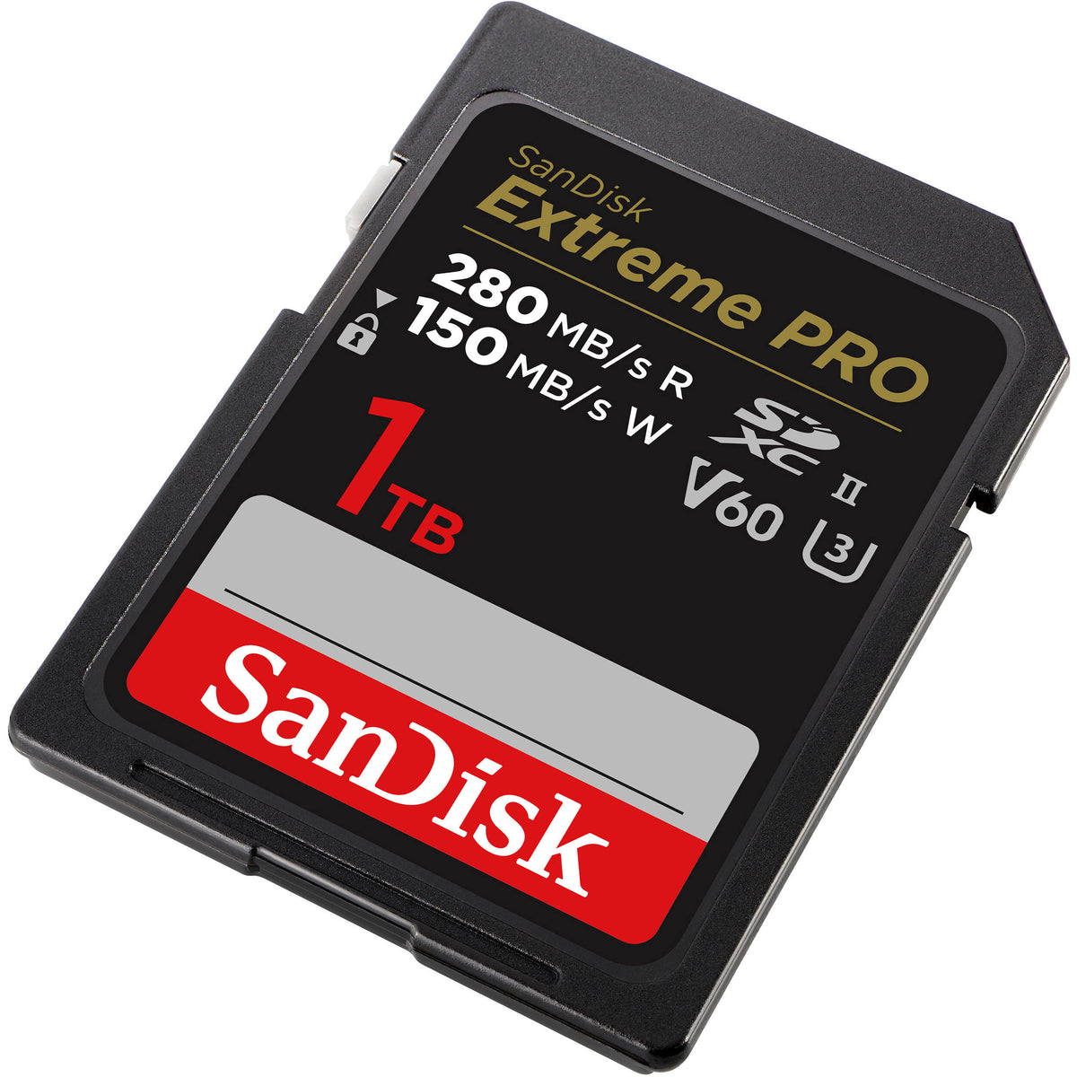 Tarjeta SanDisk 1TB Extreme PRO UHS-II SDXC - vista trasera