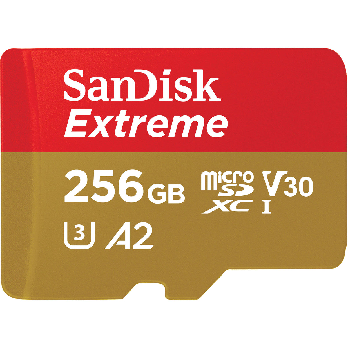 Tarjeta SanDisk 256GB Extreme UHS-I microSDXC (190 MB/s) - vista principal