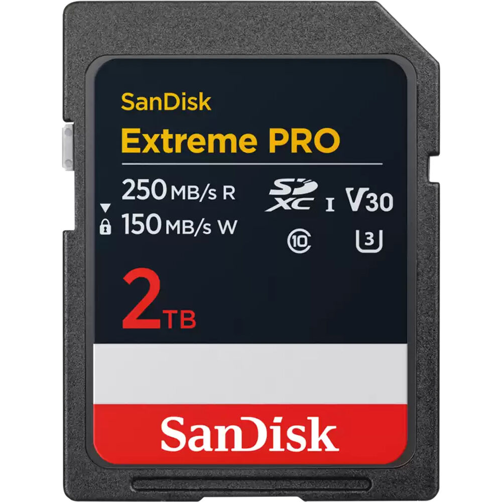 Tarjeta SanDisk 2TB Extreme PRO UHS-I SDXC - vista principal