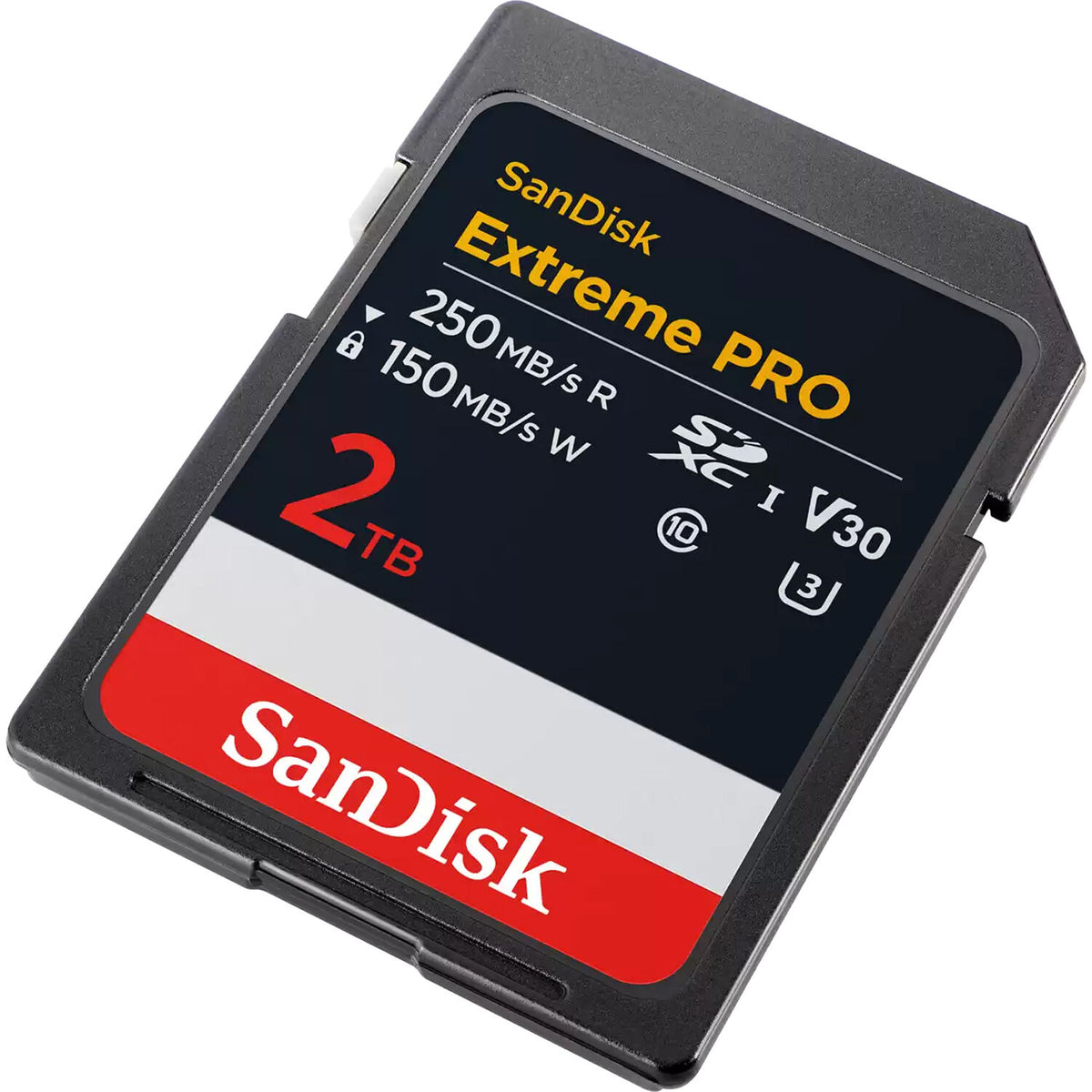 Tarjeta SanDisk 2TB Extreme PRO UHS-I SDXC - vista frontal