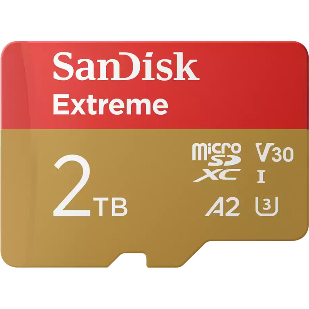 Tarjeta SanDisk 2TB Extreme UHS-I microSDXC (245 MB/s) - vista principal