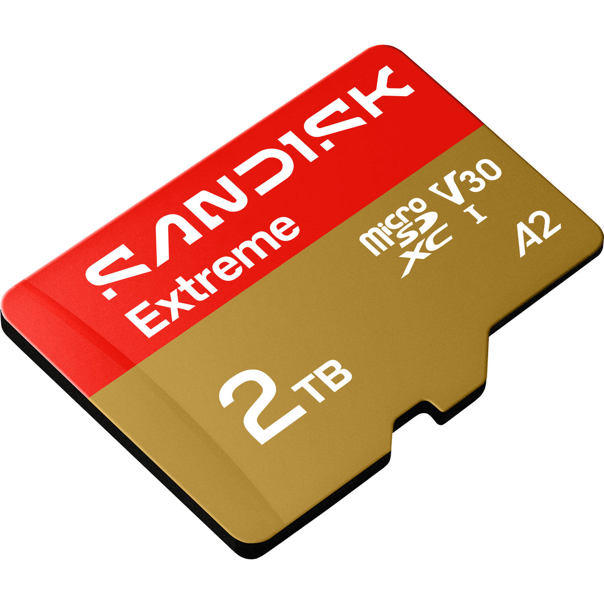 Tarjeta SanDisk 2TB Extreme UHS-I microSDXC (245 MB/s) - vista frontal