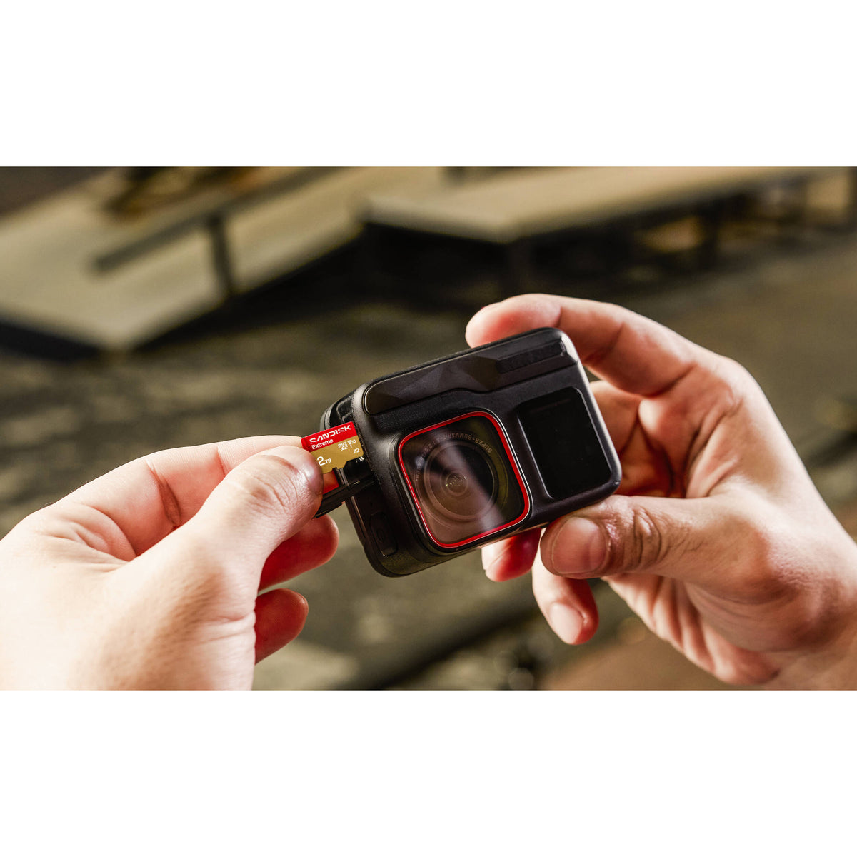 Tarjeta SanDisk 2TB Extreme UHS-I microSDXC (245 MB/s) - puertos y conexiones
