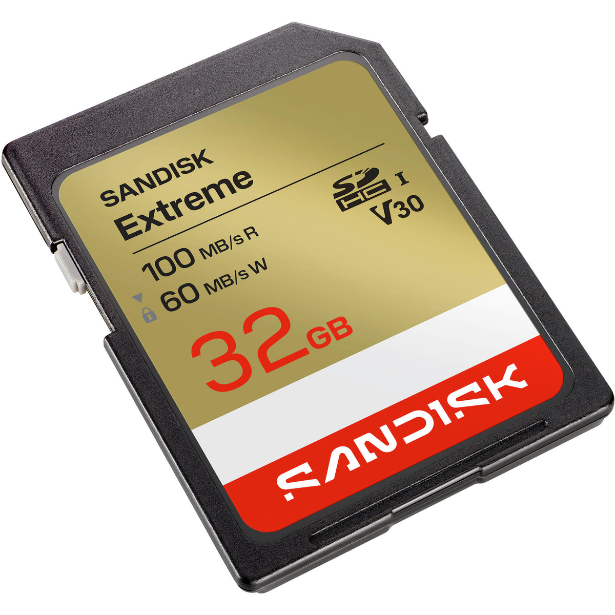 Tarjeta SanDisk 32GB Extreme UHS-I SDHC (5-Pack) - vista frontal