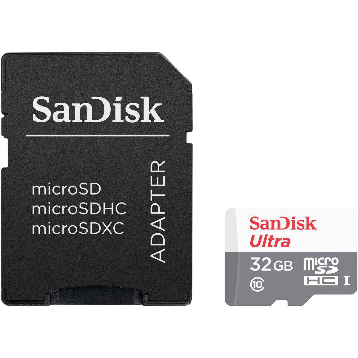 Tarjeta SanDisk 32GB Ultra UHS-I microSDHC con SD Adapter - vista principal