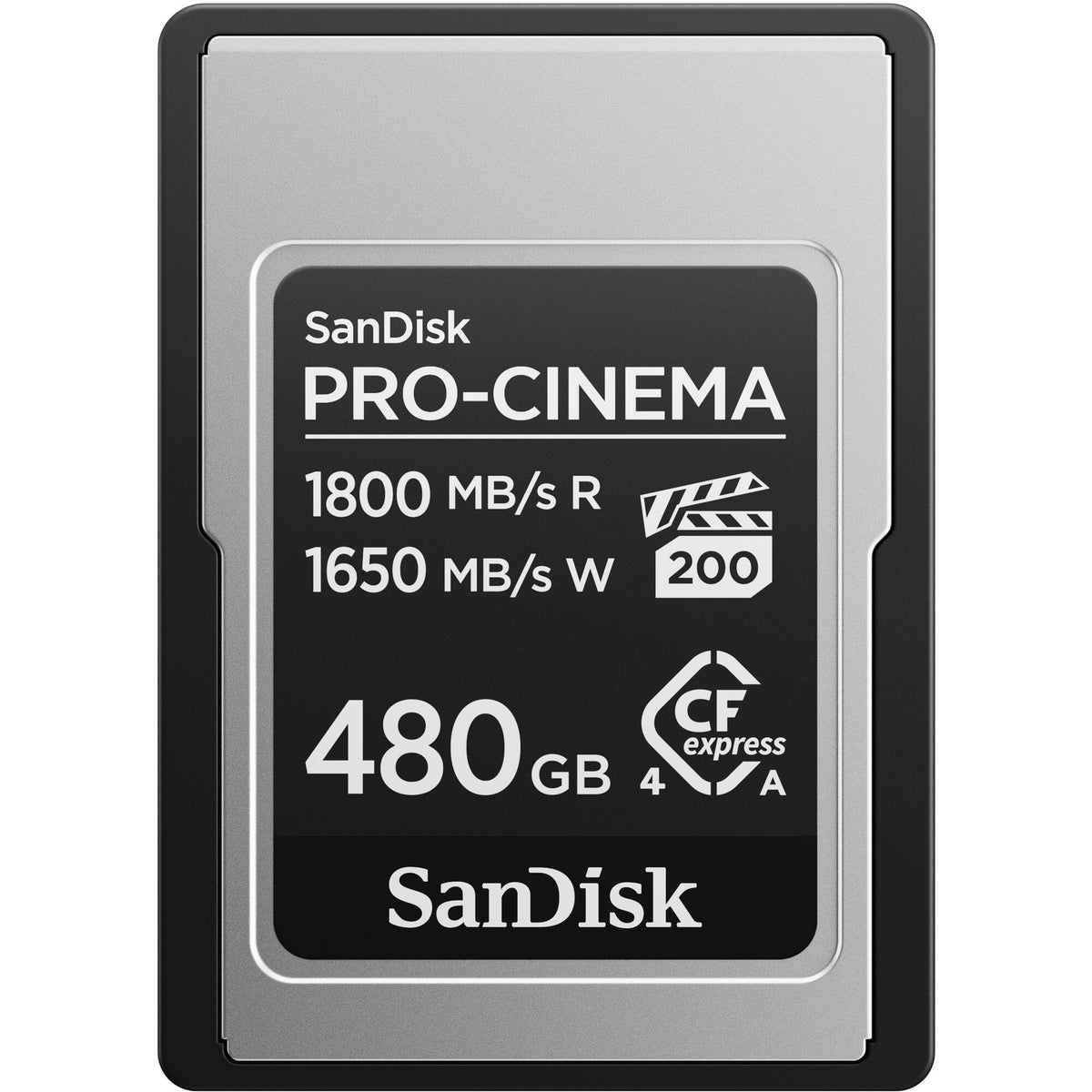 Tarjeta SanDisk 480GB PRO-CINEMA CFexpress Type A - vista principal