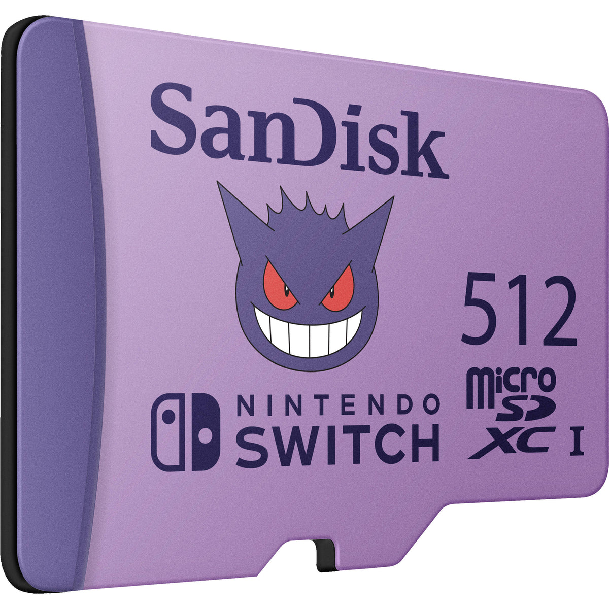 Tarjeta SanDisk 512GB Pokémon UHS-I microSDXC - vista frontal