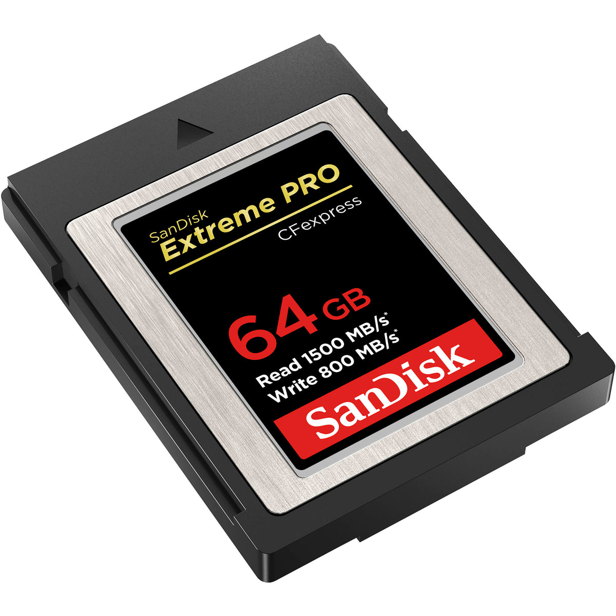 Tarjeta SanDisk 64GB Extreme PRO CFexpress Type B - vista frontal