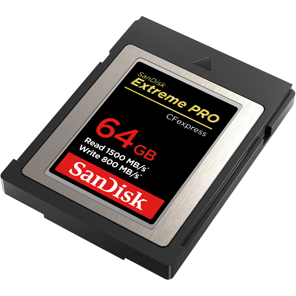 Tarjeta SanDisk 64GB Extreme PRO CFexpress Type B - vista trasera