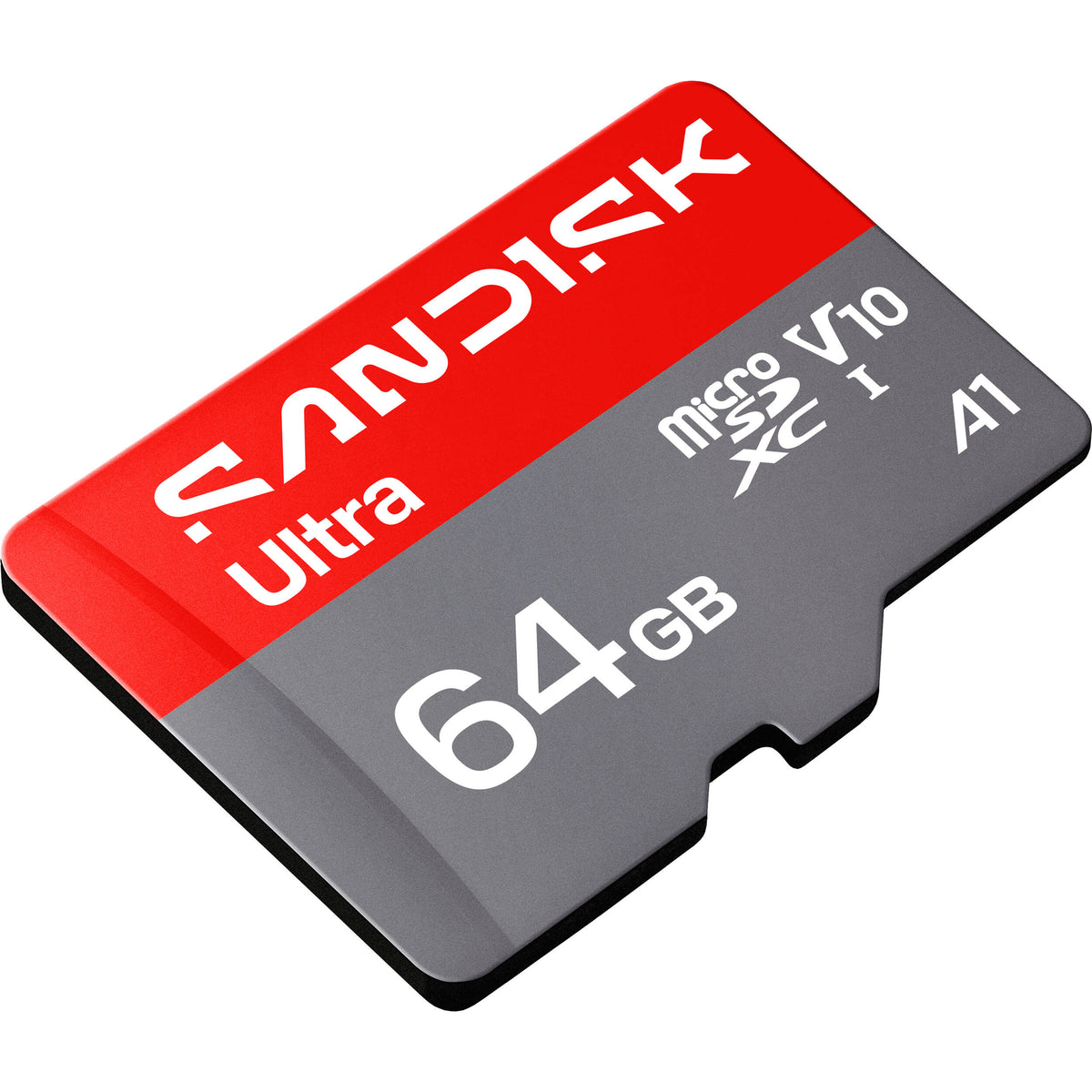 Tarjeta SanDisk 64GB Ultra UHS-I microSDXC - vista frontal