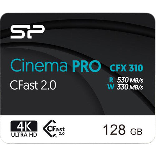 Tarjeta Silicon Power 128GB Cinema PRO CFX 310 cFAST 2.0 - vista principal
