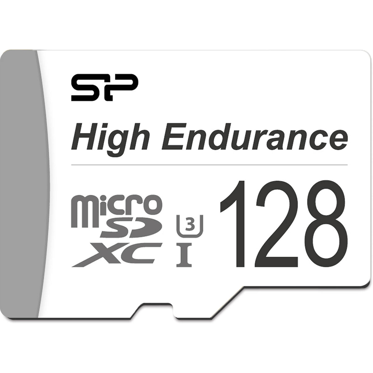 Tarjeta Silicon Power 128GB Golden Serie High Endurance UHS-I microSDXC con SD Adapter - vista principal