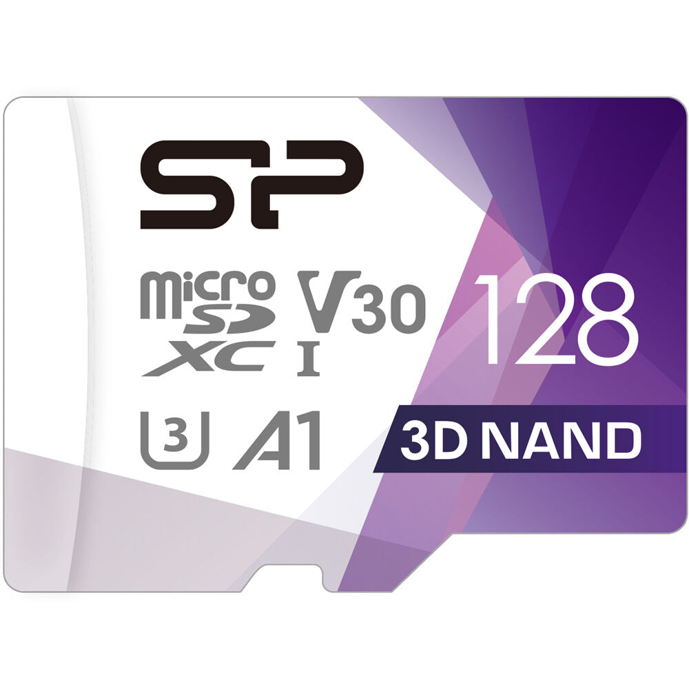 Tarjeta Silicon Power 128GB Superior Pro UHS-I microSDXC - vista principal