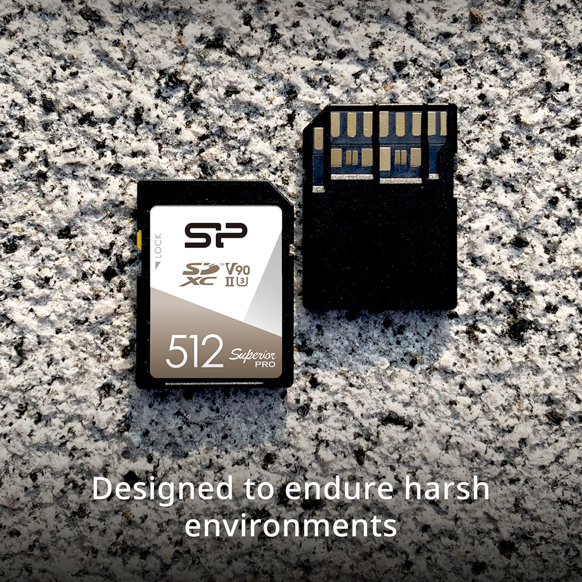 Tarjeta Silicon Power 256GB Superior Pro UHS-II SDXC - puertos y conexiones