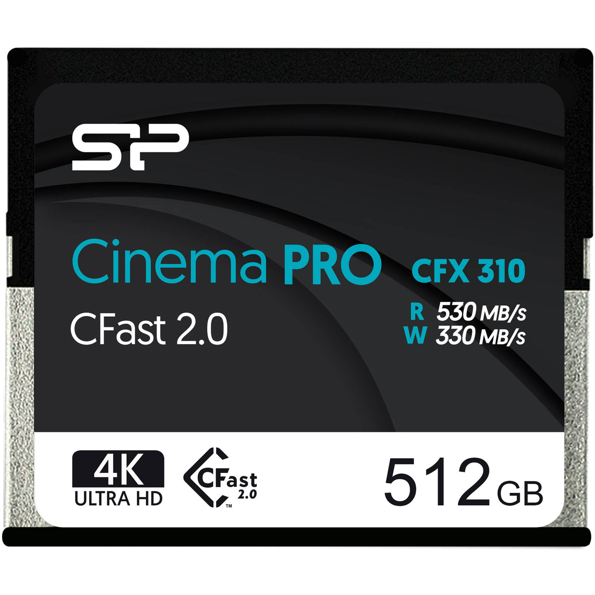 Tarjeta Silicon Power 512GB Cinema PRO CFX 310 cFAST 2.0 - vista principal