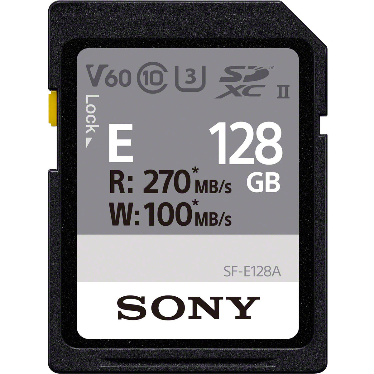 Tarjeta Sony 128GB SF-E Serie UHS-II SDXC - vista principal