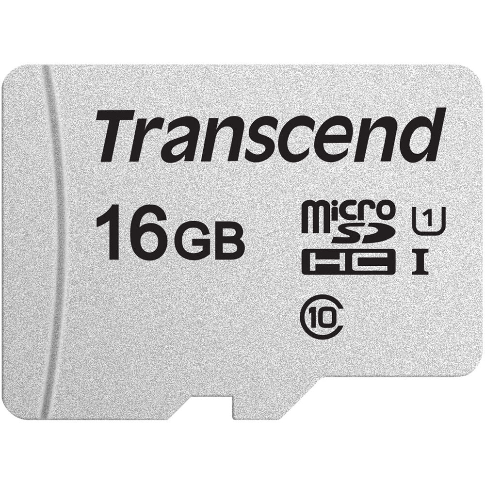 Tarjeta Transcend 16GB 300S UHS-I microSDHC - vista principal
