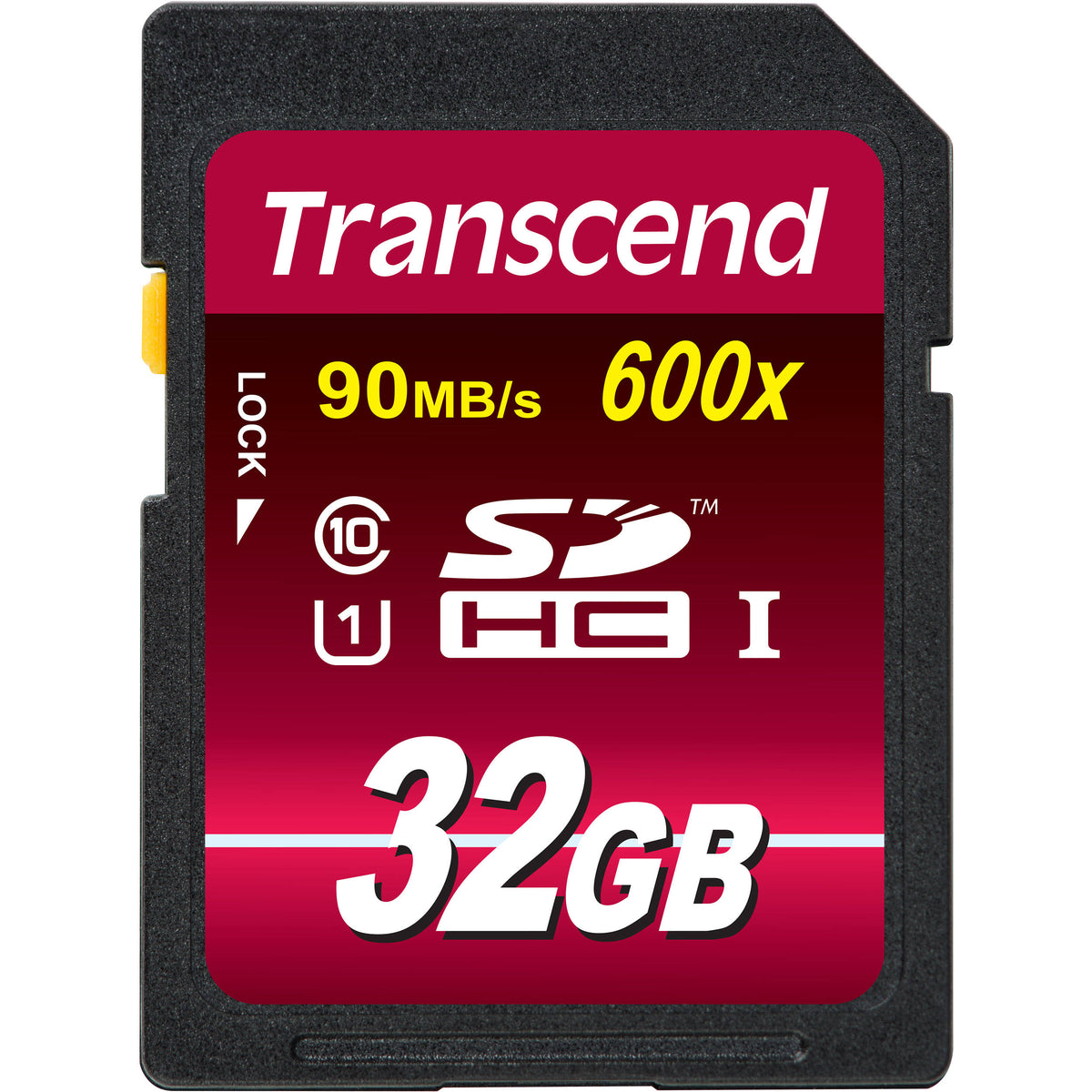 Tarjeta Transcend 32GB SDHC Ultimate 600x Class 10 UHS-I - vista principal