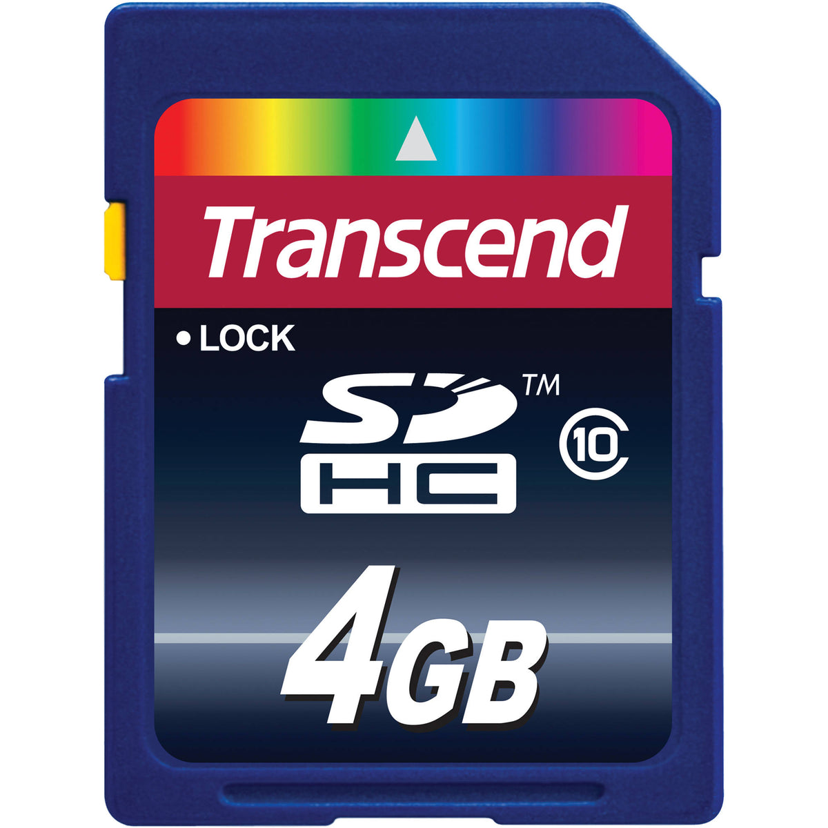 Tarjeta Transcend 4GB SDHC Class 10 - vista principal