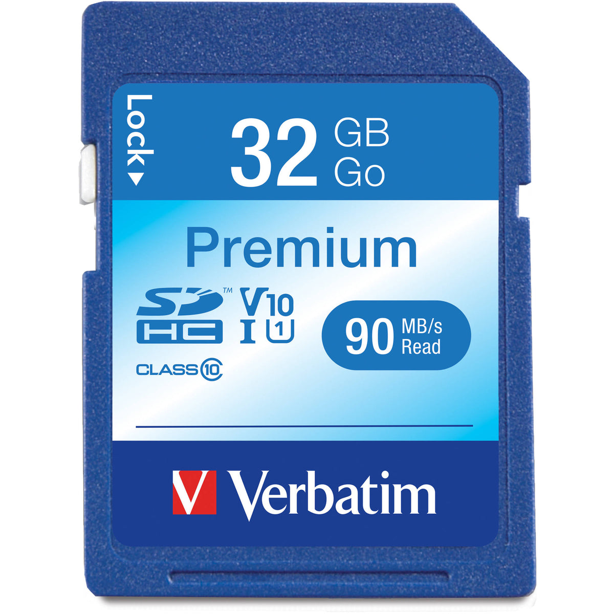 Tarjeta Verbatim 32GB Premium UHS-I SDHC - vista principal