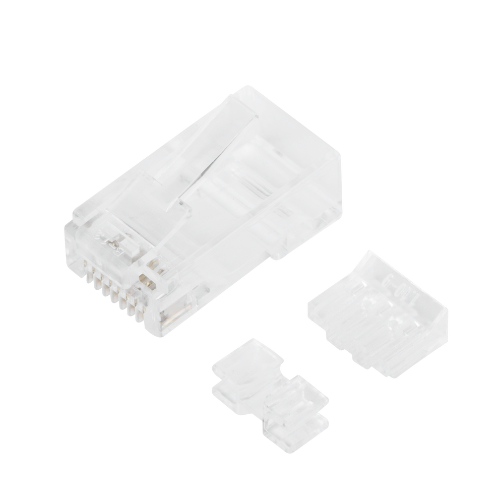 Bote con 100 Piezas de Plug Modular LinkedPro TC6A-100