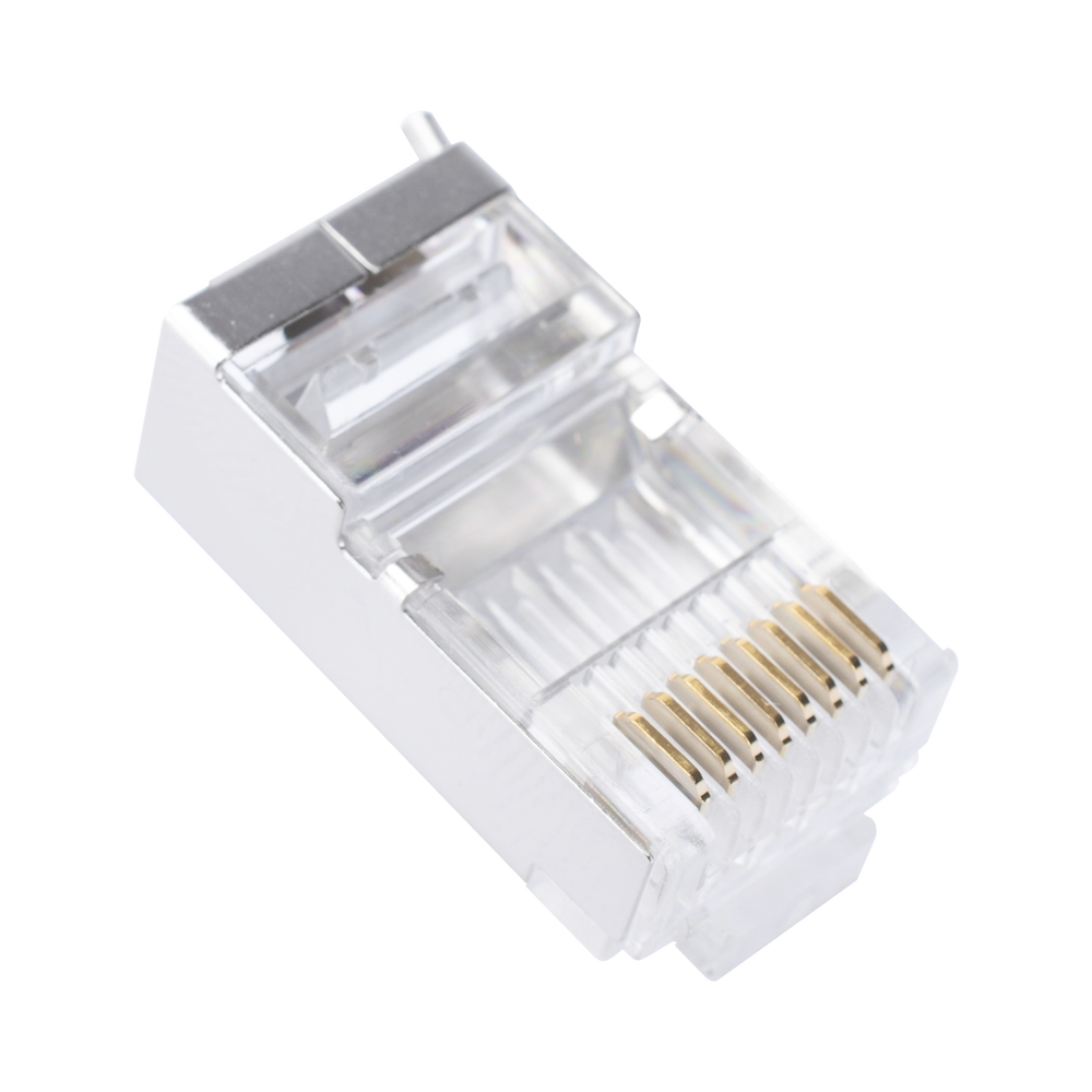 Bote con 100 Piezas de Plug Modular LinkedPro TC6SG-100
