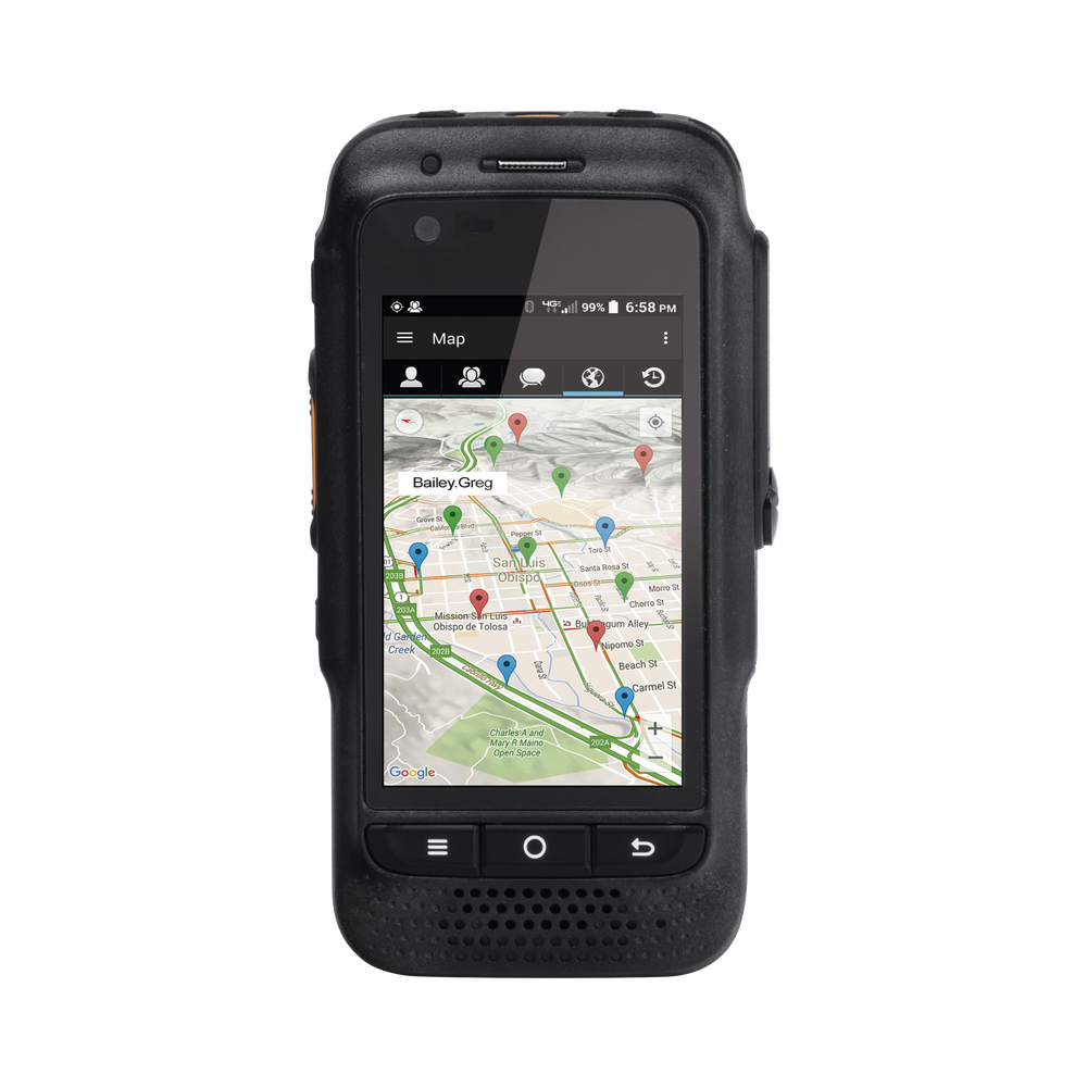 Radio PoC Android 8.1 con Pantalla Gorilla Telox TE580PLUS