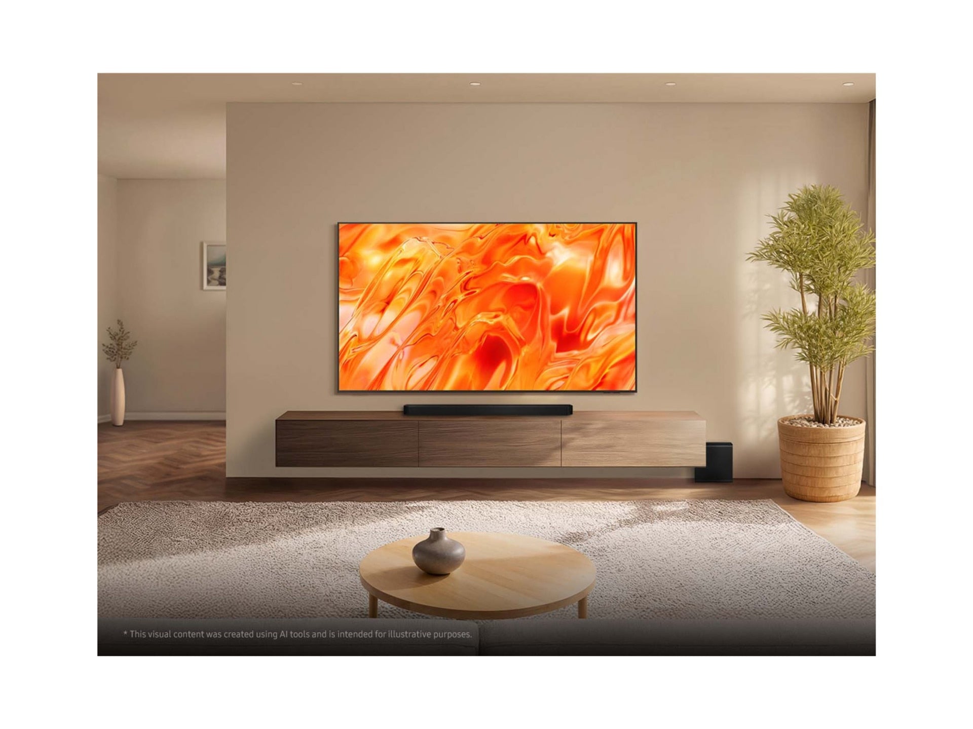 Televisores Samsung QN55QN70HAF QN70H Series 54.6" 4K - vista 5