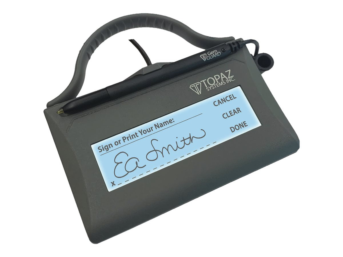 Terminal de Firma Topaz SigGem WOWPad Series T-LBK462 - vista 1