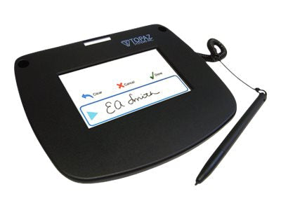 Terminal de Firma Topaz SigLiteColor 4.3 T-LBK43LC-HSB-R - vista 1