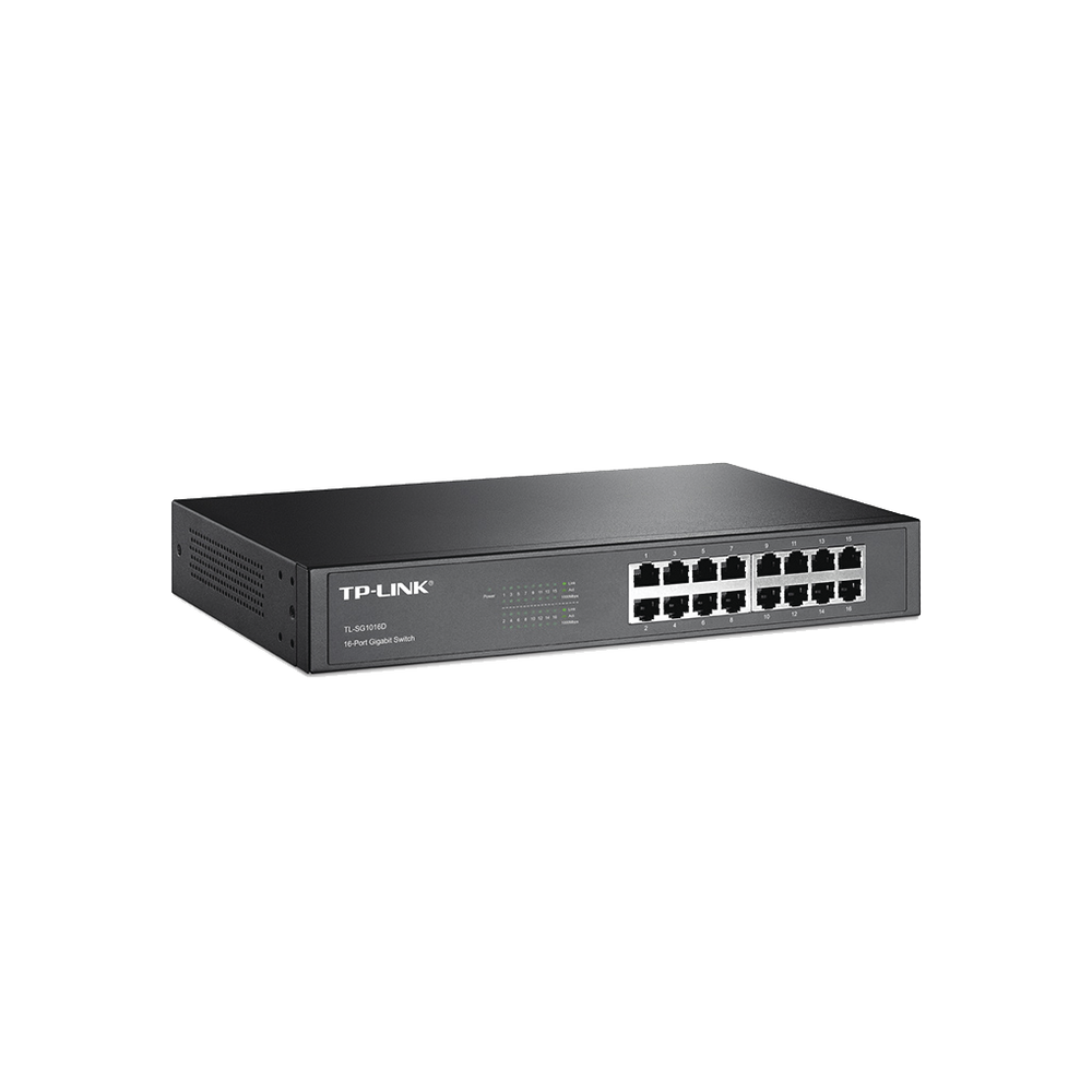 Switch Gigabit no administrable TP-Link TL-SG1016D 16 puertos