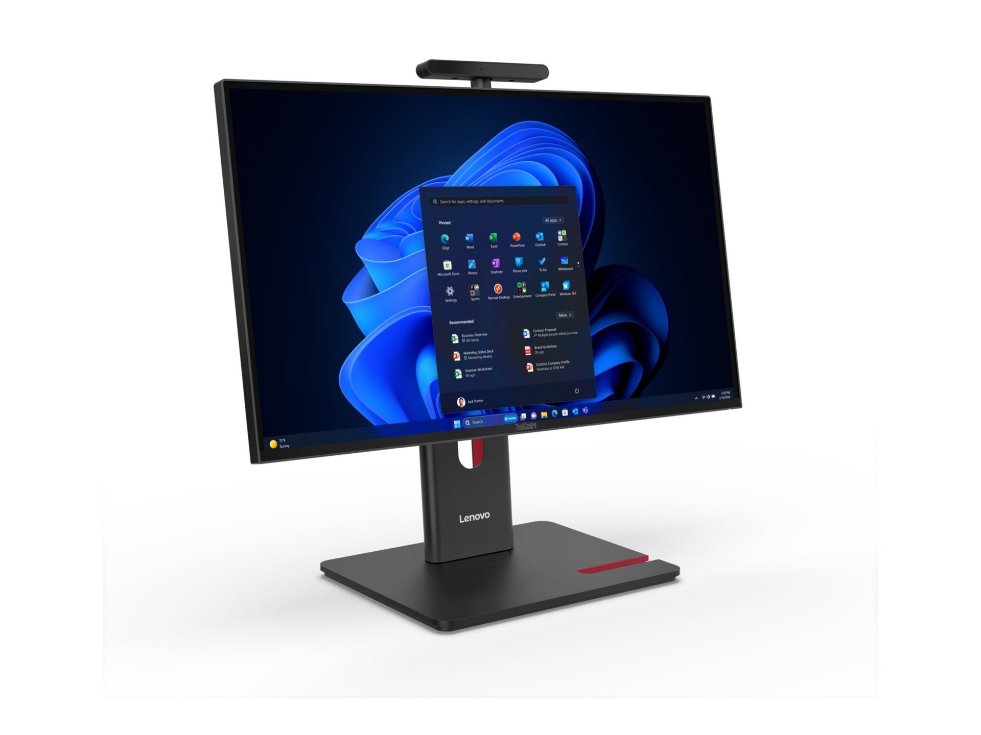 Todo en Uno Lenovo ThinkCentre M90a Gen 6 AIO, Intel Core Ultra 5 10 Núcleos, 32GB DDR5, Lenovo ThinkCentre M9 - vista 1